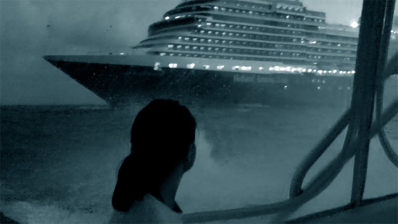 scary cruise ship videos