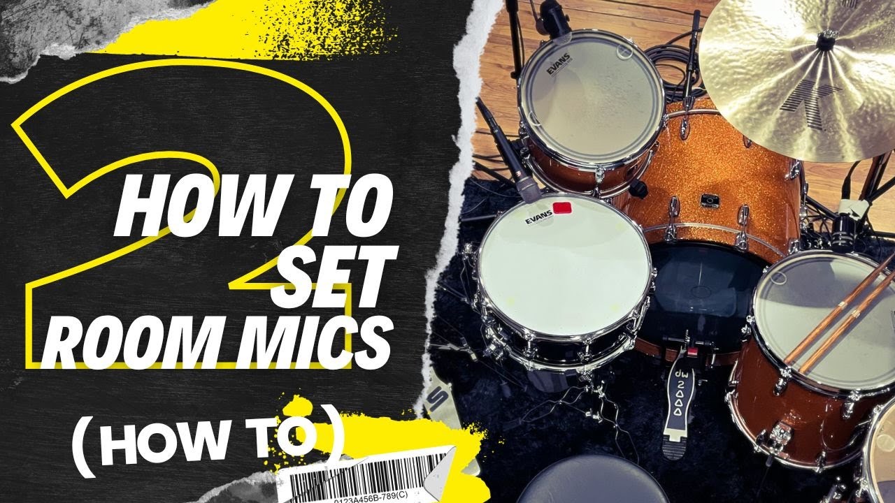 Recording Drums at Home Pt. 2 Drum Room Mics YouTube