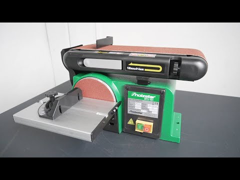 Ponceuse à bande et à disque Holzstar BTS 150 - Optimachines