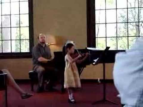 Marie's First Violin Recital -- Groton