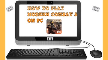 How to play modern combat 5 on pc 2017