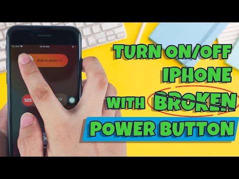 Video: How To Turn Off IPhone If The Button Doesn't Work