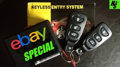 240SX S13 Build - Installing EBAY Keyless Entry How To