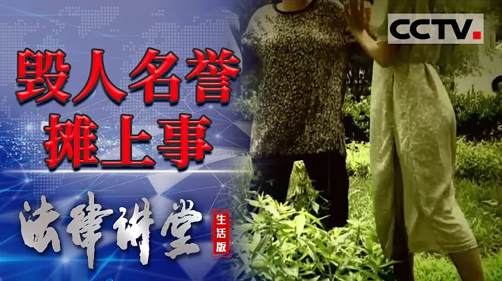 《法律讲堂(生活版)》疑心丈夫出轨 女子为撒气恶语相向侮辱亲属 险出人命 受害者该如何维权？ 20220812 | CCTV社会与法 - 天天要闻