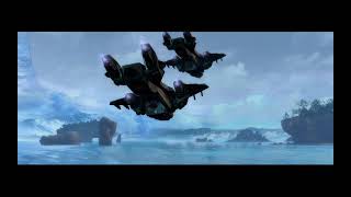 Halo Combat Evolved Anniversary The Silent Cartographer Opening Cutscene.