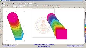 Corel Draw   Clone effect