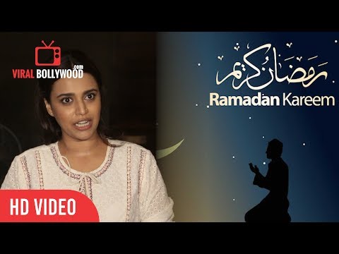 Swara Bhaskar Wishing Happy Ramadan | Ramzan Mubarak | Ramadan Kareem