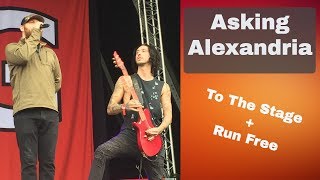 Asking Alexandria live, To The Stage & Run Free live 2018 at Copenhell metal festival