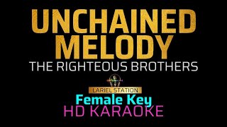 Video thumbnail of "UNCHAINED MELODY -  (Female Key) KARAOKE/MINUS 1"