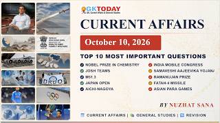 GKToday Current Affairs 🎯 10 October, 2026 screenshot 5