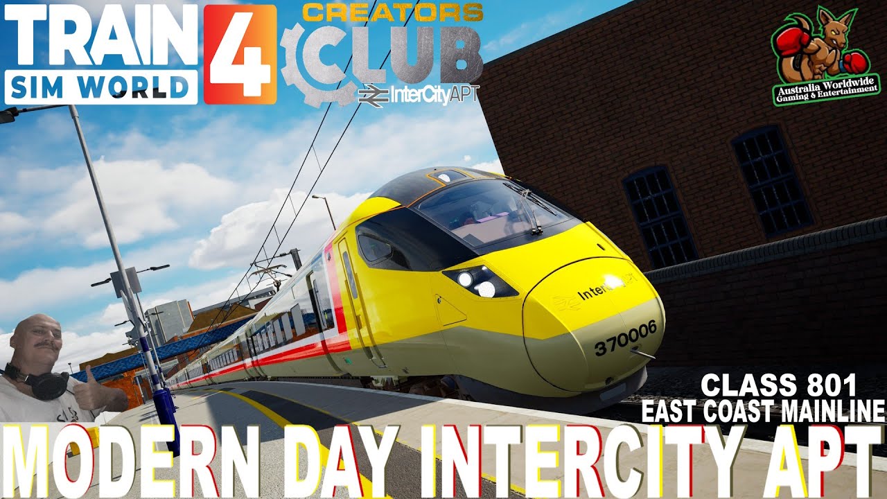 Modern Day Intercity APT - Class 801 - East Coast Mainline - Train Sim World 4