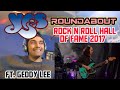 YES "Roundabout" Ft. Geddy Lee (Rock & Roll Hall of Fame 2017) - FIRST TIME REACTION