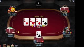 $20kNL Davyjones922 Vs Dudd1 Vs LLinusLL0ve Vs David Karsenty Vs Manuel Saavedra | High Stakes Poker