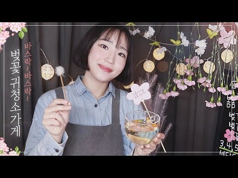 [귀청소 ASMR] 봄봄 벚꽃귀청소 가게 🌸ㅣ春の耳かきㅣEar Cleaning Role Play