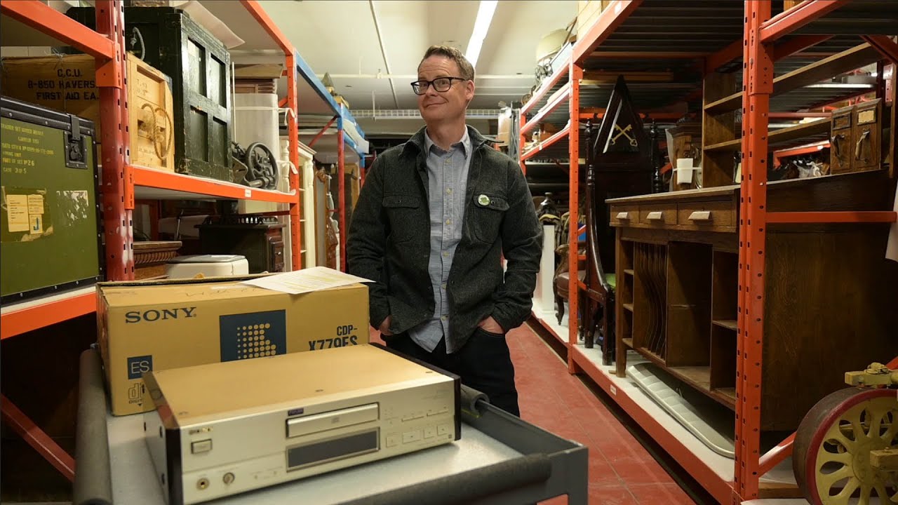 Why is there a CD Player in the Galt’s collection?