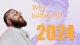 so how badly did billboard do in 2024? @TheSocialTune