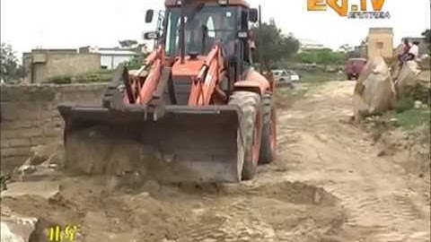 Eritrea TV - Adi Tekelezan inhabitants renovate dirt road
