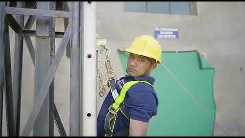 Vertical Fall Arrest System On Rigid Rail - Guardall I by Indian Inovatix Ltd