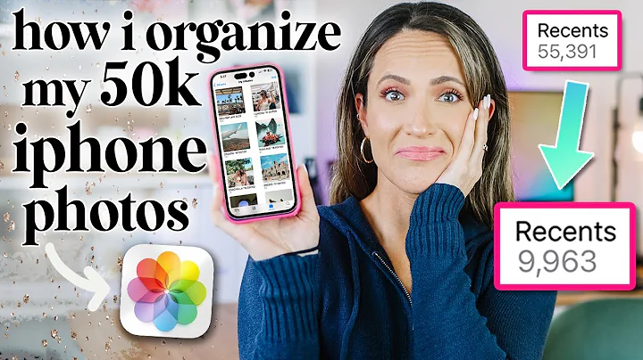 DECLUTTER YOUR IPHONE CAMERA ROLL ✨ bulk delete, organize albums, & free up storage!