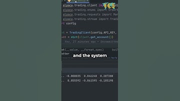 Tools for Trading part 6 - You automate trading in minutes thanks to the powerful API