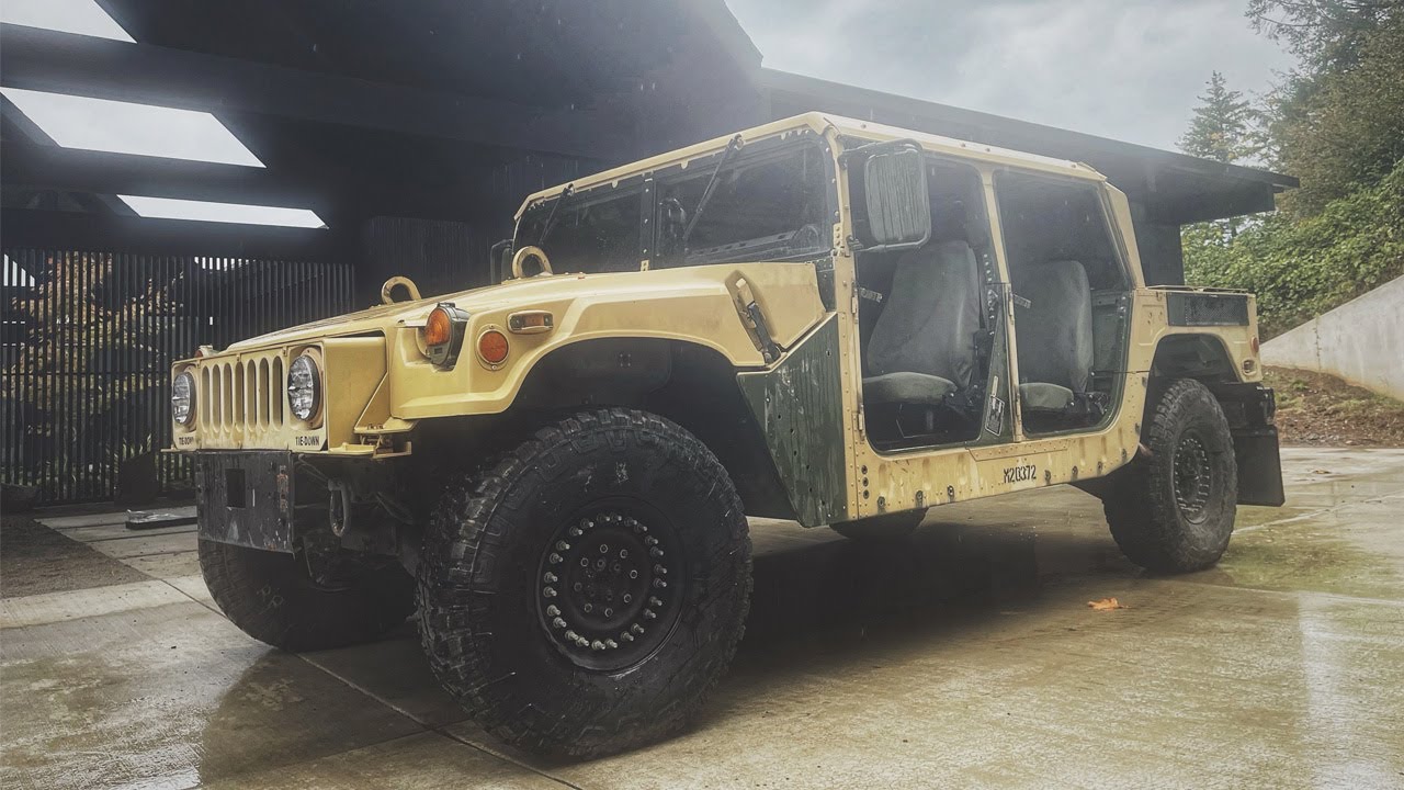 Manual Transmission Swapping the HUMVEE... World's First?! YouTube