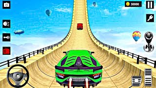 Uphill Ramp Car Racing 3D - Car Race - Car Game - Android Live Gameplay