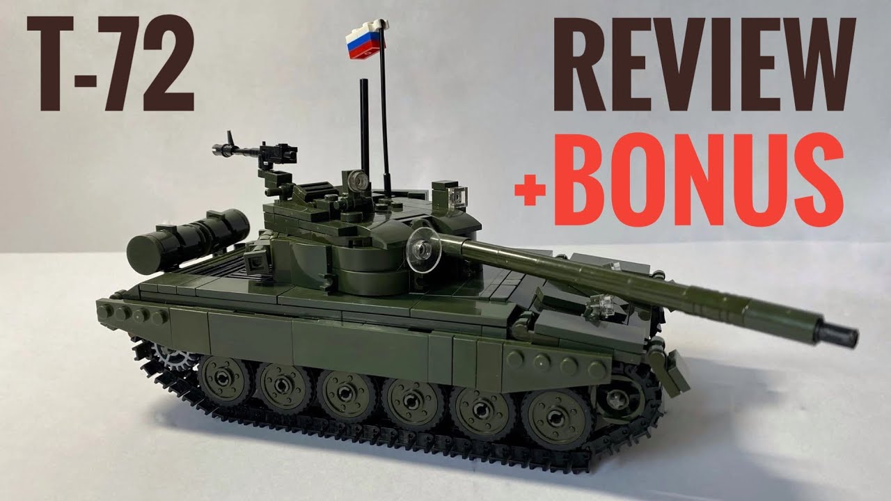 LEGO tank T-72 REVIEW| Лего танк Т-72 ОБЗОР + поздравление с 9 мая! С  Днем Победы!