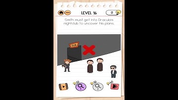 Brain Test 2 Tricky Stories SMITH AND JOE PART 1 Level 16 Walkthrough