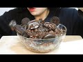 직접 만든 초코 브라우니 빙수 먹방🍨 브라우니 어디가..?😅 CHOCOLATE BINGSU MUKBANG