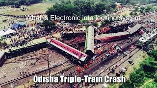 What is  Electronic interlocking system