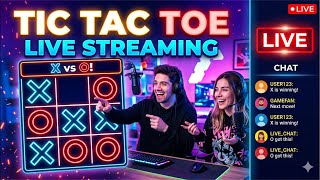 X vs O: The Battle for Supremacy⭕️❌😱Ep6 #livestreaming #games #challenge