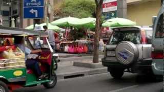 Bangkok - Lustiger Taxifahrer