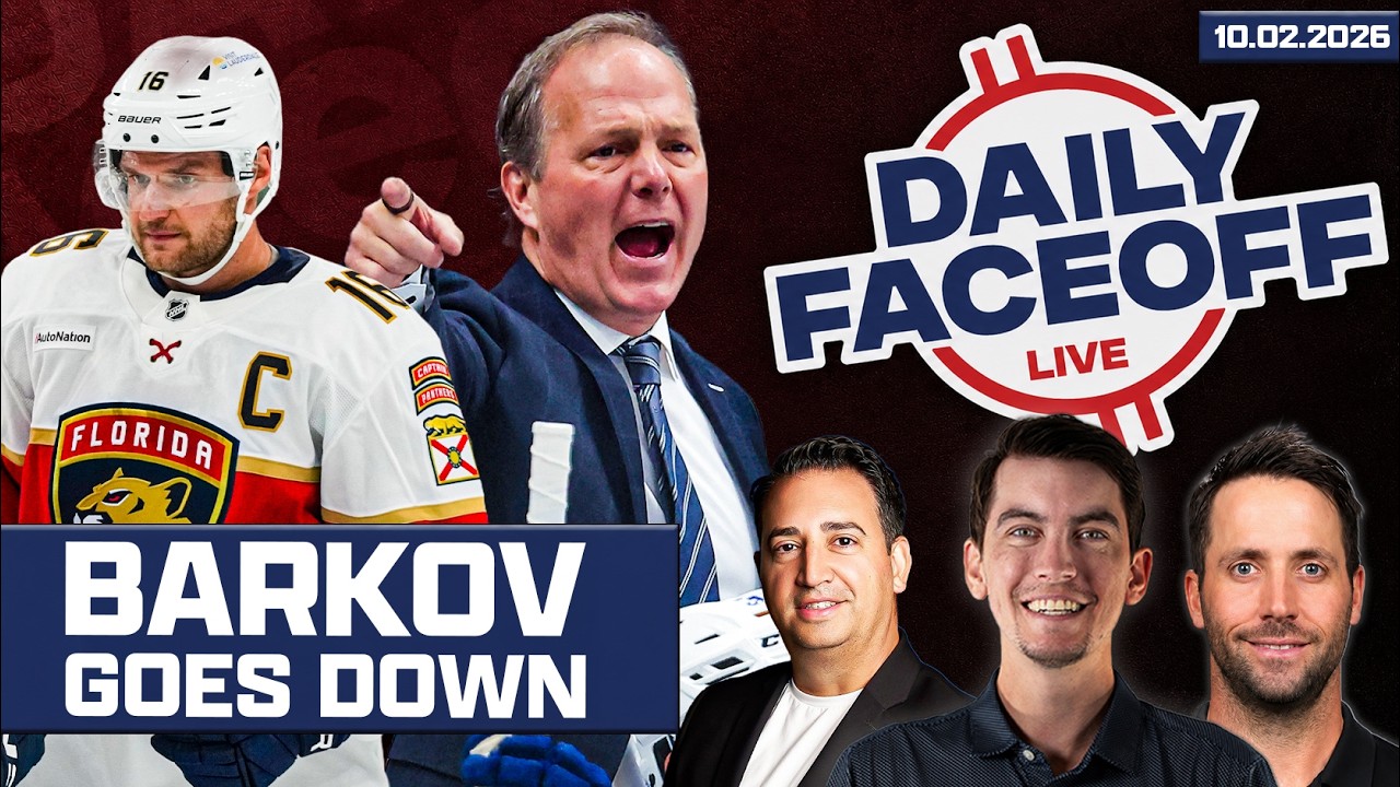 Barkov Goes Down + The Pressure Is ON in Tampa | Daily Faceoff Live