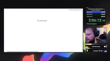 2021 HSC Mathematics Speedrun