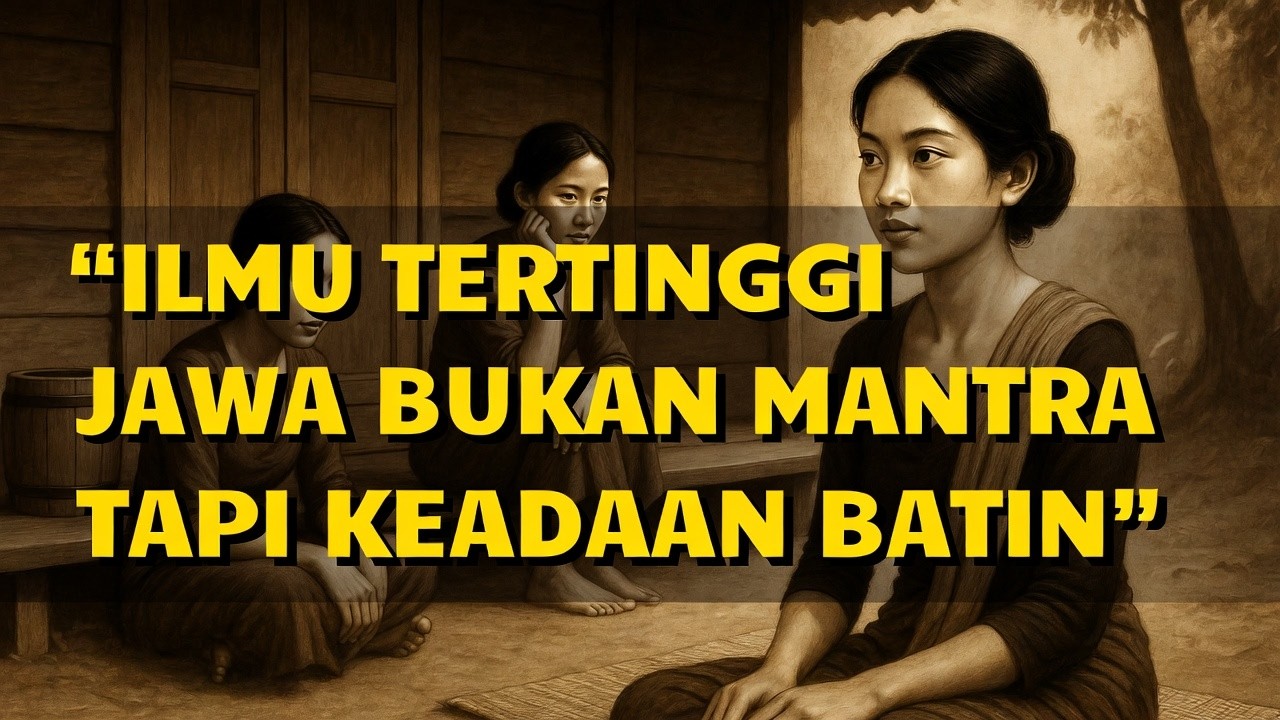 Ilmu Tertinggi Jawa Ternyata Bukan Mantra! Ini Rahasia Keadaan Batin yang Bikin Kamu Sulit JATUH