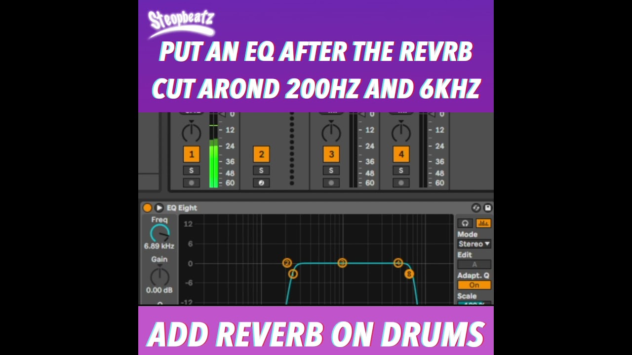 [FREE ABLETON TIP] This Is How I Like To Add Reverb On Drums In Ableton Live! Trap x 80's Type Beat