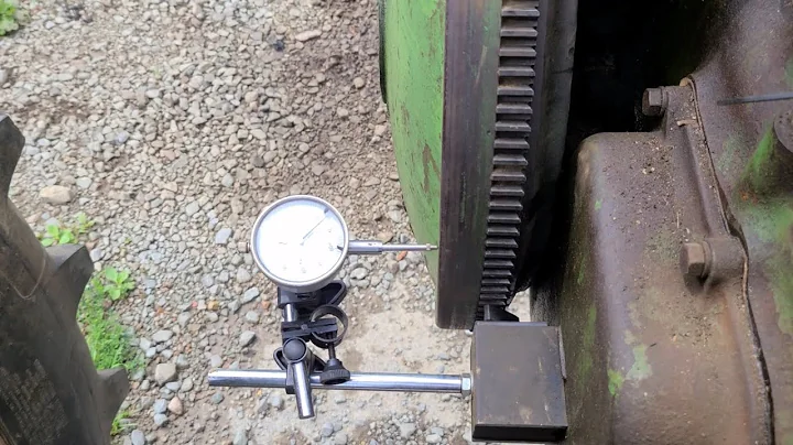 John Deere A, B, G, Flywheel & Crankshaft End Play Adjustment