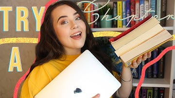 READING VLOG: TRY A CHAPTER TAG + BUYING A NEW MACBOOK ✨did I hate or love the book I chose?