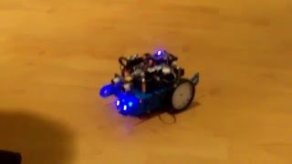 Mbot robot remote contol function testing and object detection