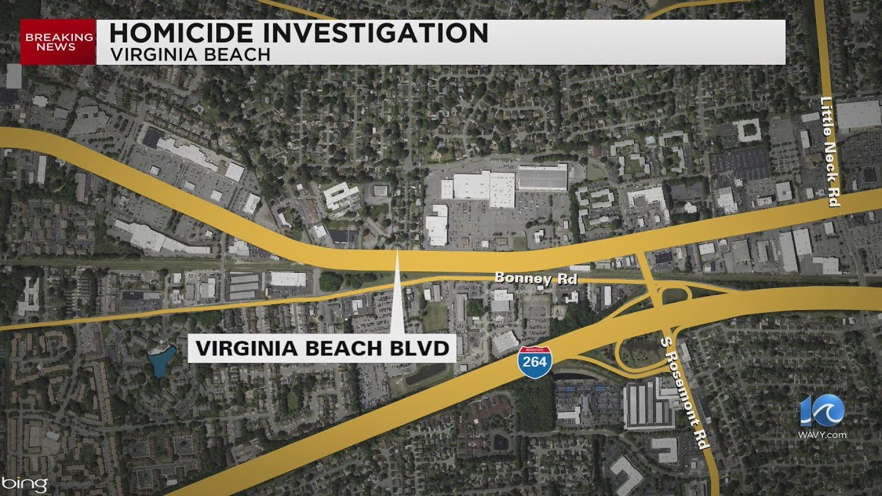 VB Police investigating homicide on Virginia Beach Blvd. - YouTube