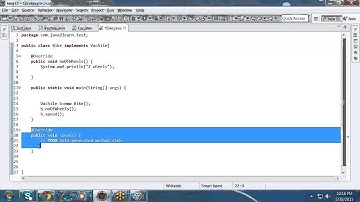 Abstract classes and Interfaces