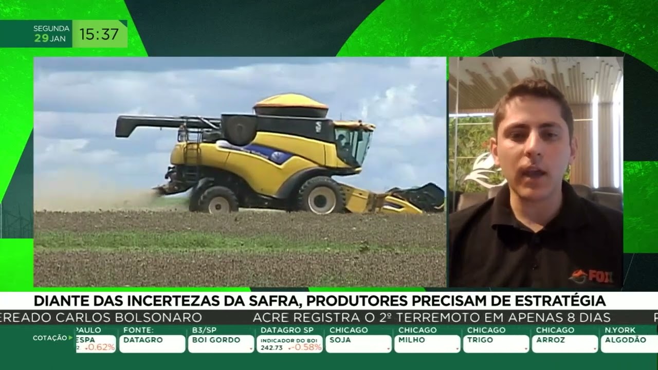 Diante das incertezas da safra, produtores precisam de estratégia