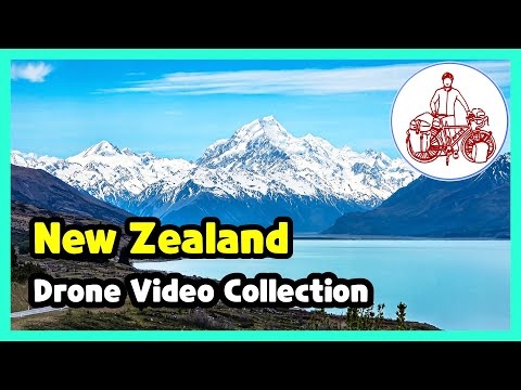 태고의 신비속으로 ; 뉴질랜드 자전거여행 드론영상 모음