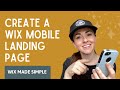How To Create A Mobile Link Landing Page on Your Wix Website