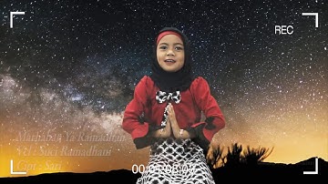 MARHABAN YA RAMADHAN - SUCI RAMADHANI(OFFICIAL VIDEO)