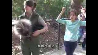 Bell visits the Orange County Zoo 参观橙县动物园