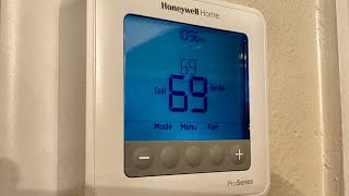 Unlocking the Minimum and Maximum on a Honeywell Thermostat 