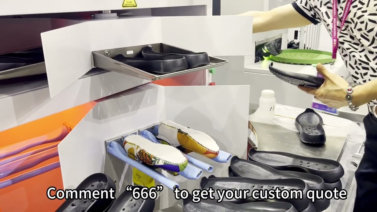 Fully Automated Shoe Factory in Action! 