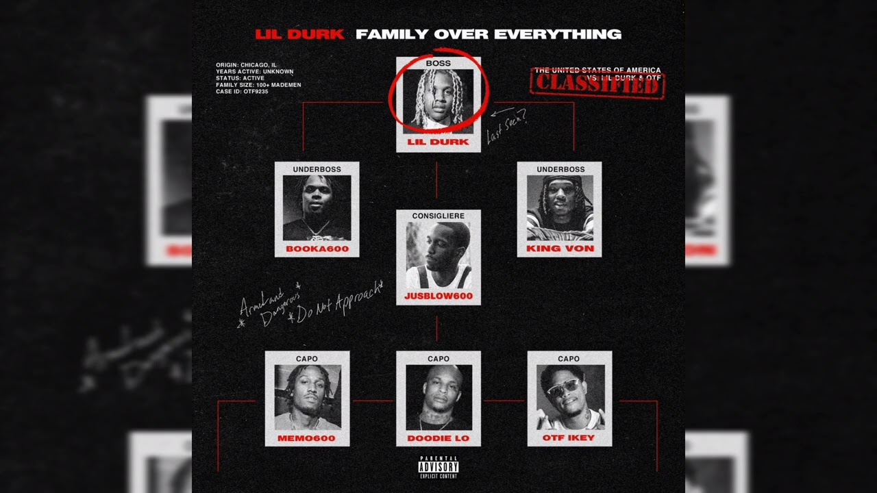 Lil Durk, Only The Family, King Von – Gang Forever (Clean Version