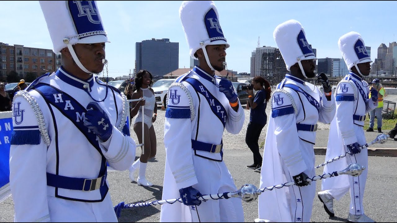 Hampton University Marching Band | Marching In - Brick City Classic ...